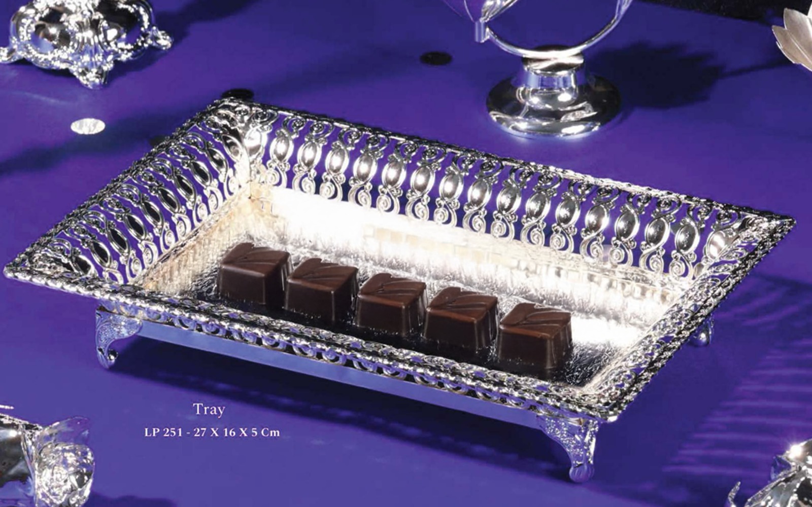 Premium Silver Tray