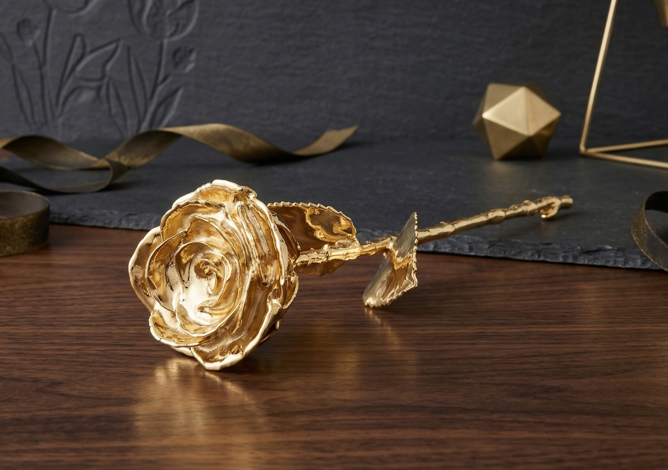Gold Plated Rose